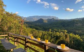 Mágica cabaña en la montaña